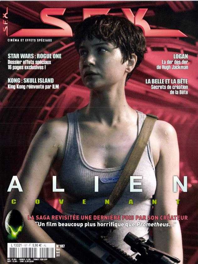 SFX (FR) magazine cover Issue 187 March/April 2017