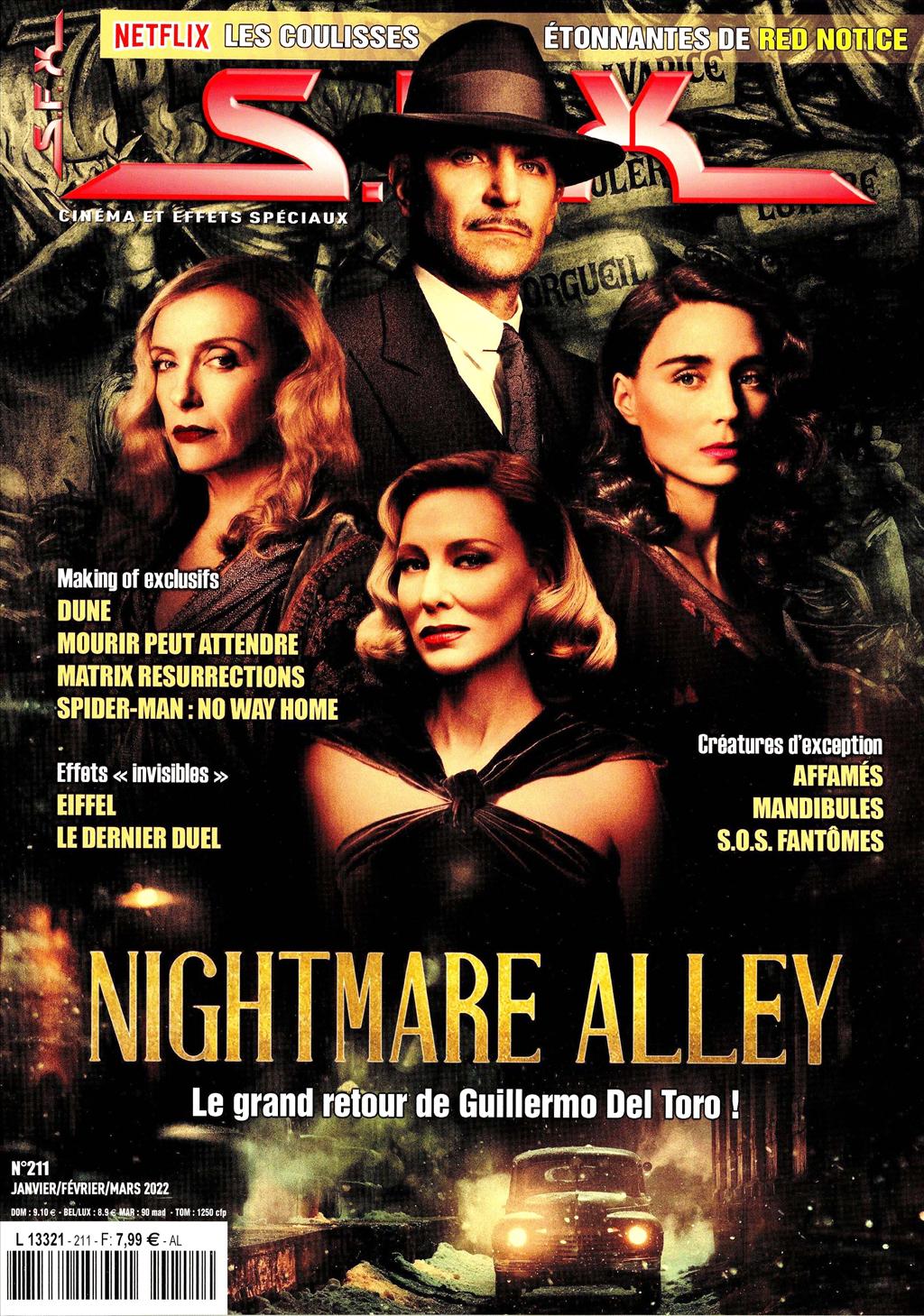 SFX (FR) magazine side cover Issue 211  January/March 2022