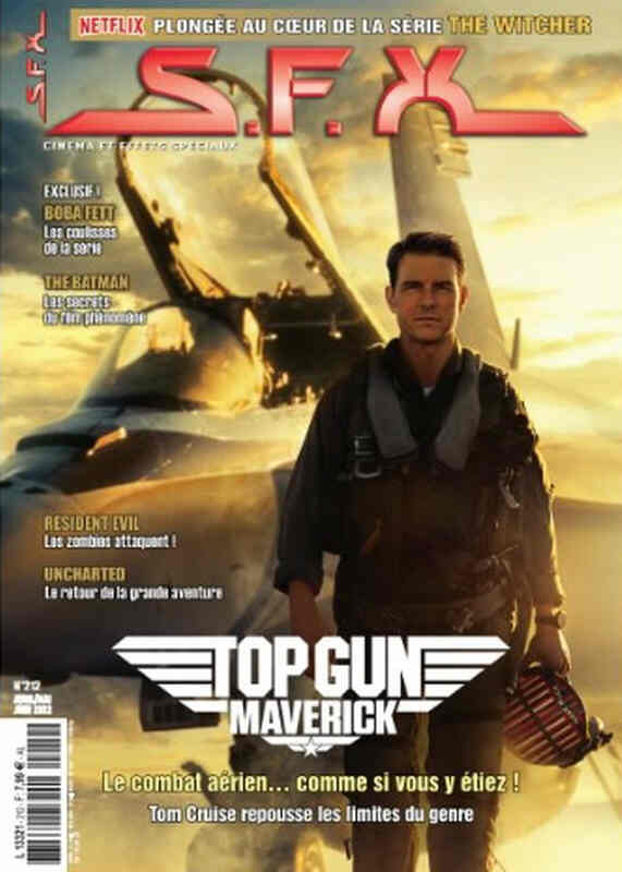 SFX (FR) magazine side cover Issue 212  June/August 2022