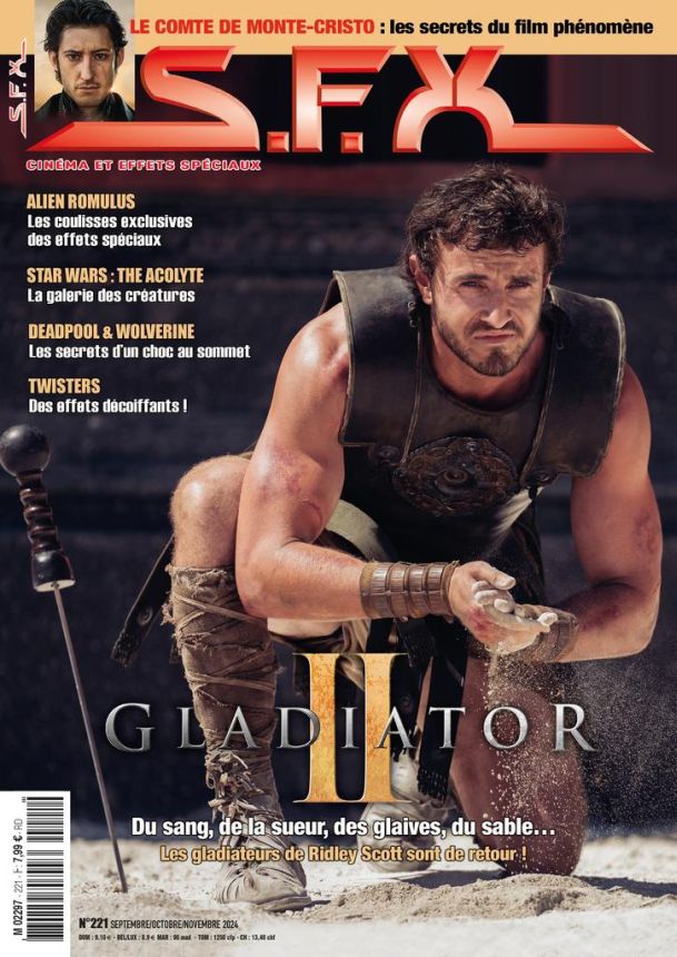 SFX (FR) magazine side cover Issue 221  September-November 2024