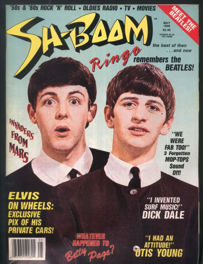 SH-BOOM magazine cover Issue 5 May 1990