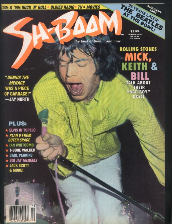 SH-BOOM magazine cover Issue 8 August/September 1990