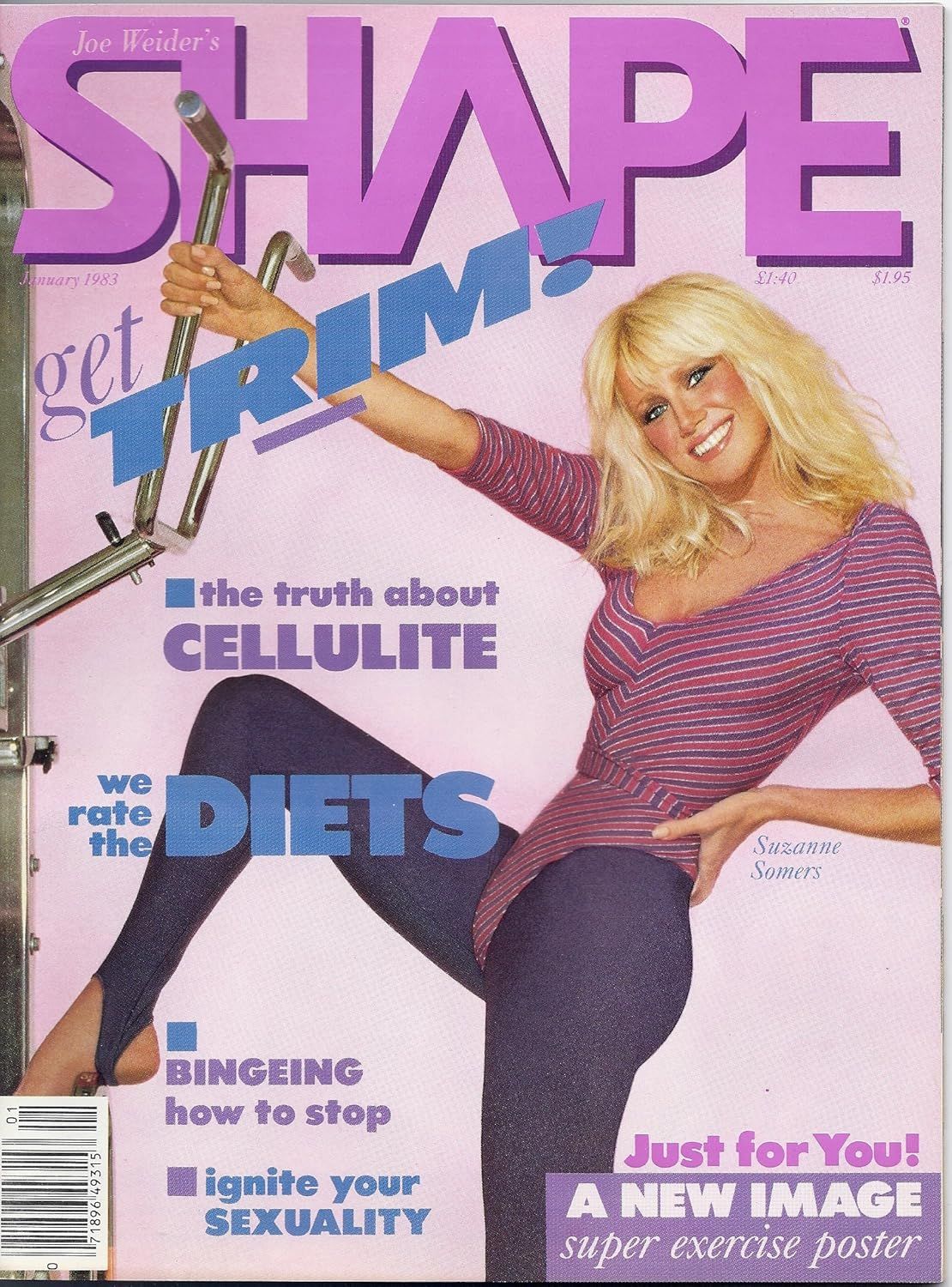 SHAPE USA magazine cover  January 1983