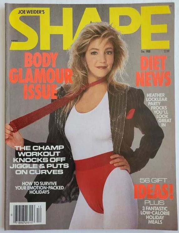 SHAPE USA magazine cover  December 1988