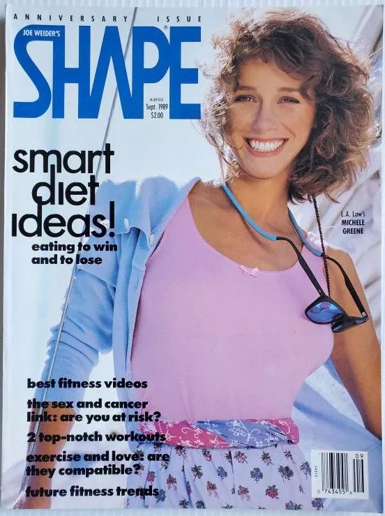 SHAPE USA magazine cover  September 1989