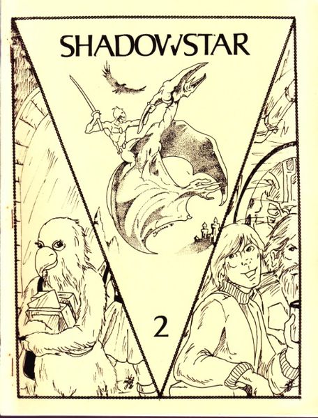 SHADOWSTAR magazine cover Issue 2 Spring 1981