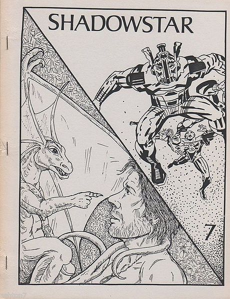 SHADOWSTAR magazine cover Issue 7 Summer 1982