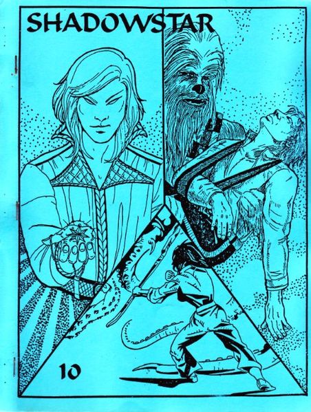 SHADOWSTAR magazine cover Issue 10 Spring 1983