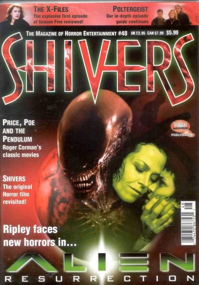 SHIVERS magazine cover Issue 48 December 1997