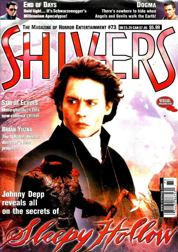 SHIVERS magazine cover Issue 73 January 2000