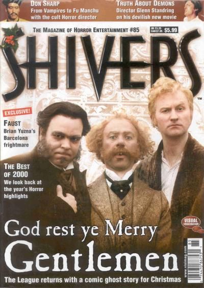 SHIVERS magazine cover Issue 85 January 2001