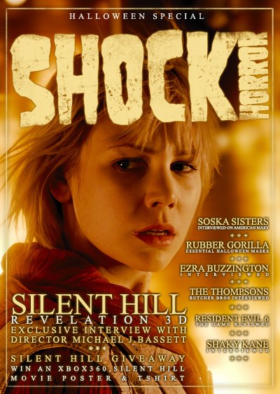 SHOCK HORROR magazine side cover Issue 12  