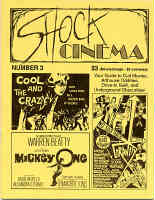 SHOCK CINEMA magazine cover Issue 3  1992