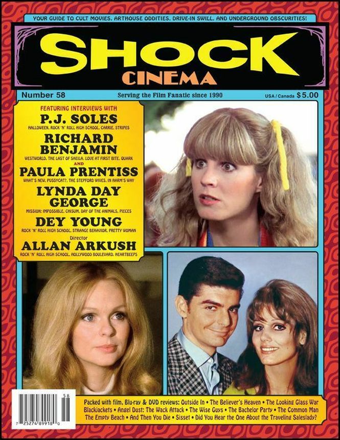 SHOCK CINEMA magazine cover Issue 58   2020