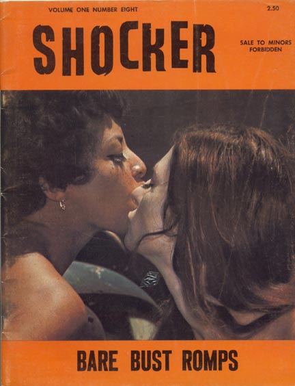 SHOCKER magazine side cover  Vol 1 No 8  