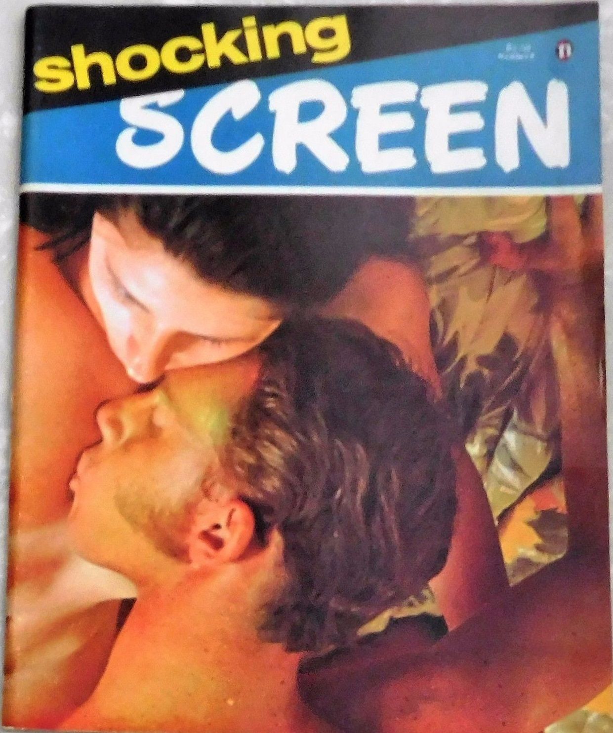 SHOCKING SCREEN magazine side cover Issue 8  1970