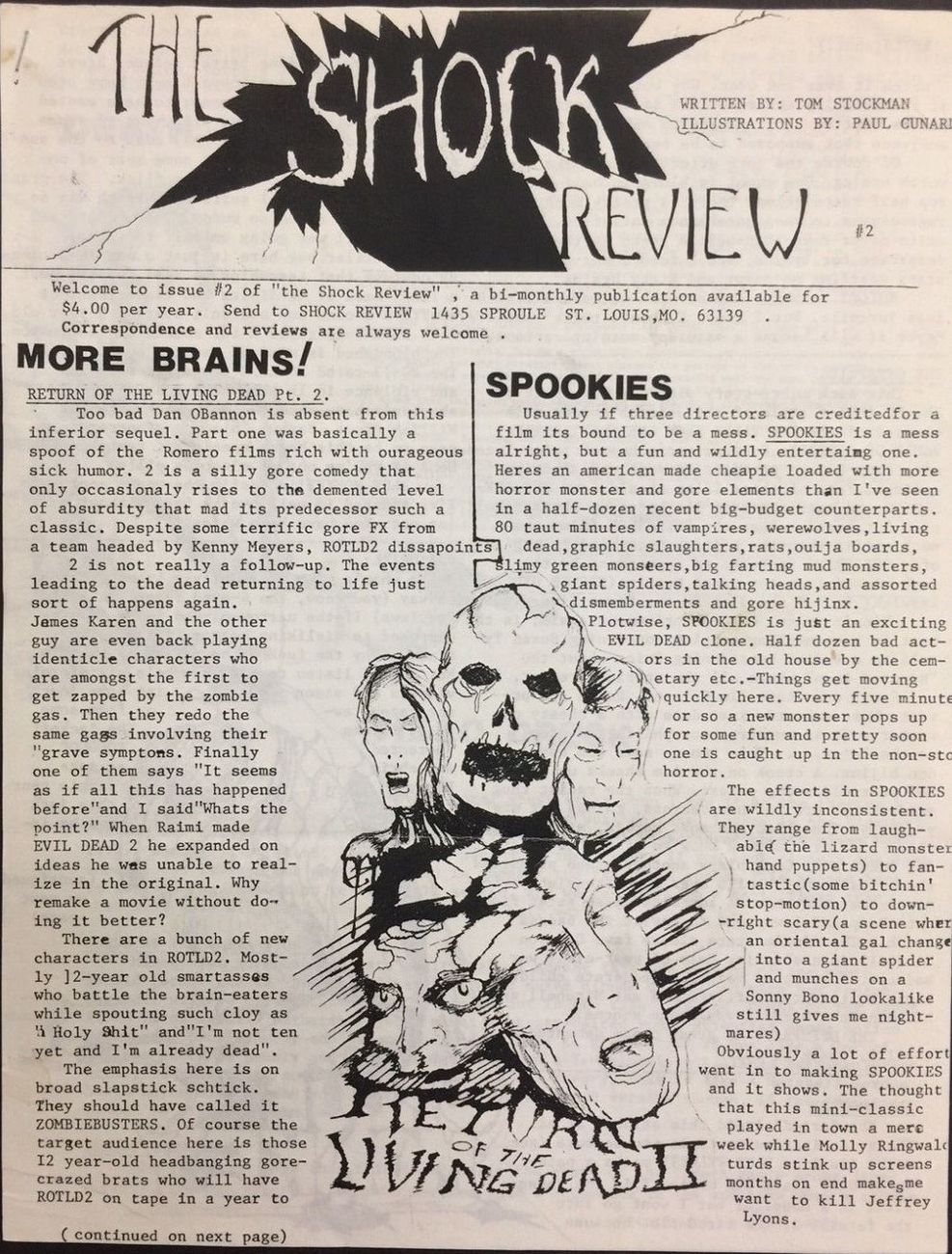 SHOCK REVIEW | THE magazine side cover Issue 2   