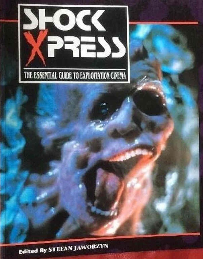SHOCK XPRESS magazine cover  Book #1  1991