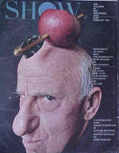 SHOW (60s-70s) magazine cover Issue 5 February 1962