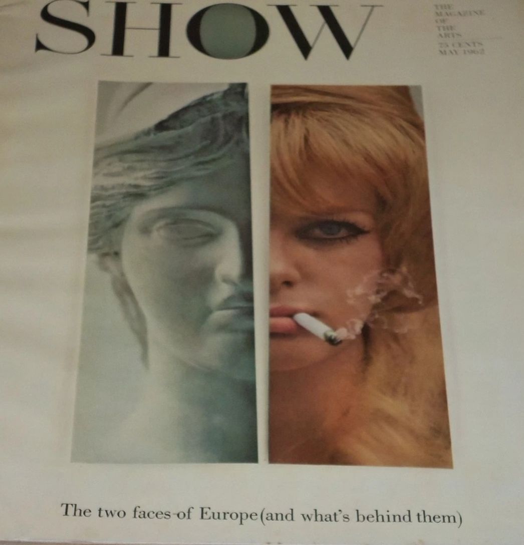 SHOW (60s-70s) magazine cover Issue 8 May 1962