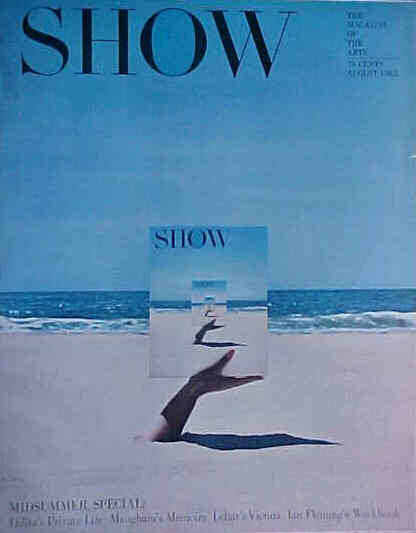 SHOW (60s-70s) magazine cover August 1962