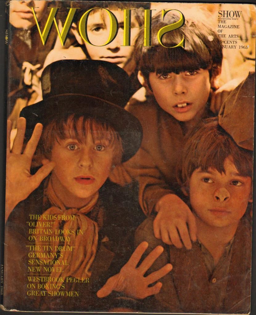 SHOW (60s-70s) magazine cover January 1963