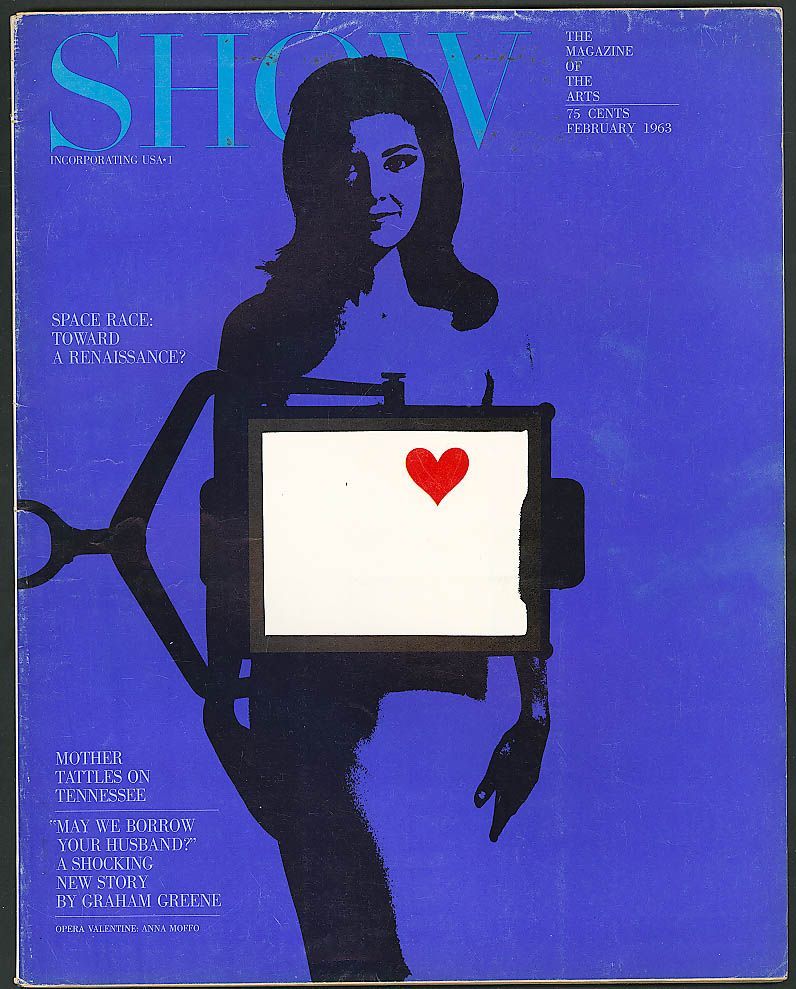 SHOW (60s-70s) magazine cover February 1963