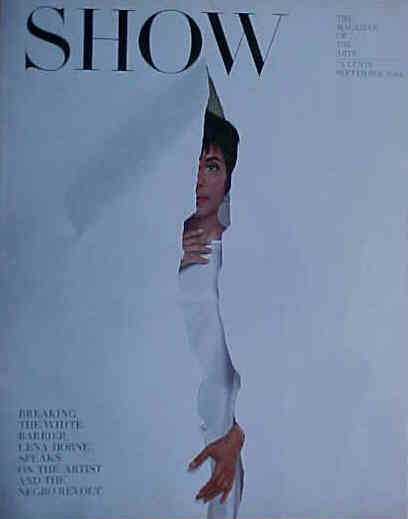 SHOW (60s-70s) magazine cover September 1963
