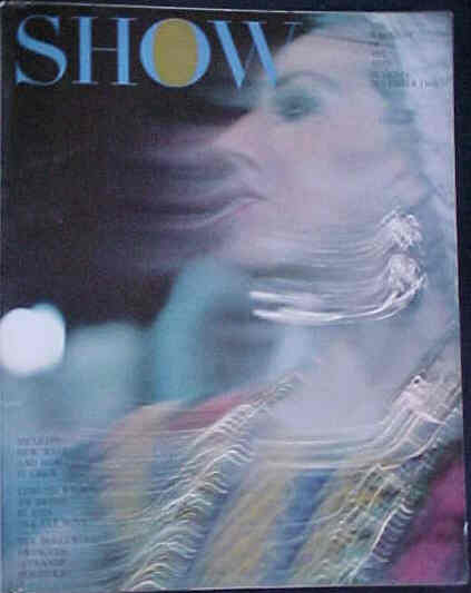 SHOW (60s-70s) magazine cover November 1963