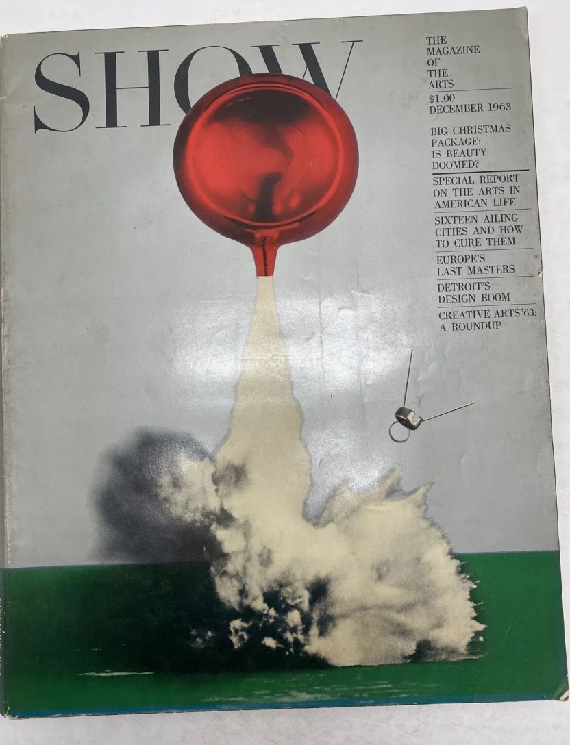 SHOW (60s-70s) magazine cover December 1963