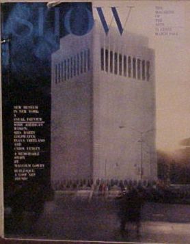 SHOW (60s-70s) magazine cover March 1964