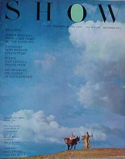 SHOW (60s-70s) magazine cover December 1964