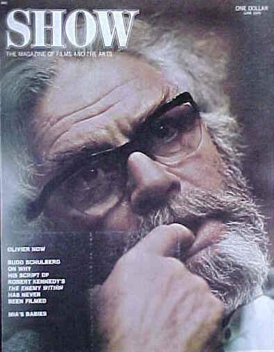 SHOW (60s-70s) magazine cover June 1970