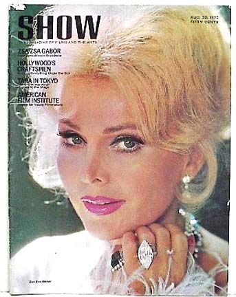 SHOW (60s-70s) magazine cover 20 August 1970
