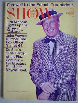 SHOW (60s-70s) magazine cover March 1972