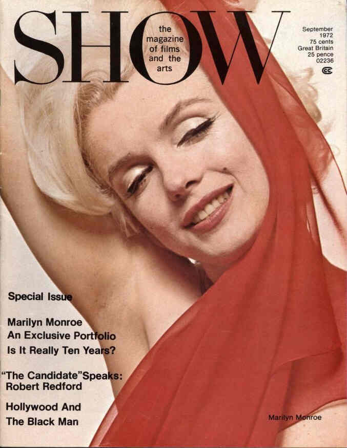 SHOW (60s-70s) magazine cover August/September 1972
