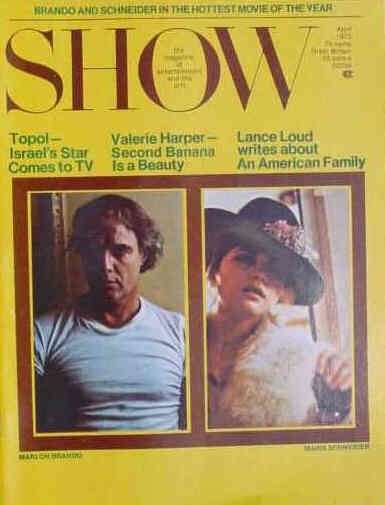 SHOW (60s-70s) magazine cover April 1973