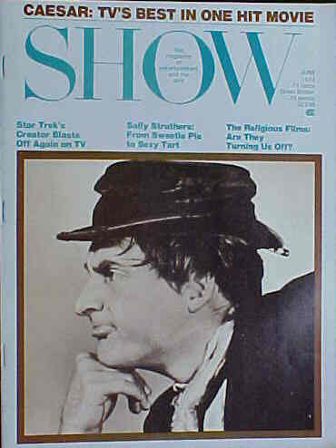 SHOW (60s-70s) magazine cover June 1973