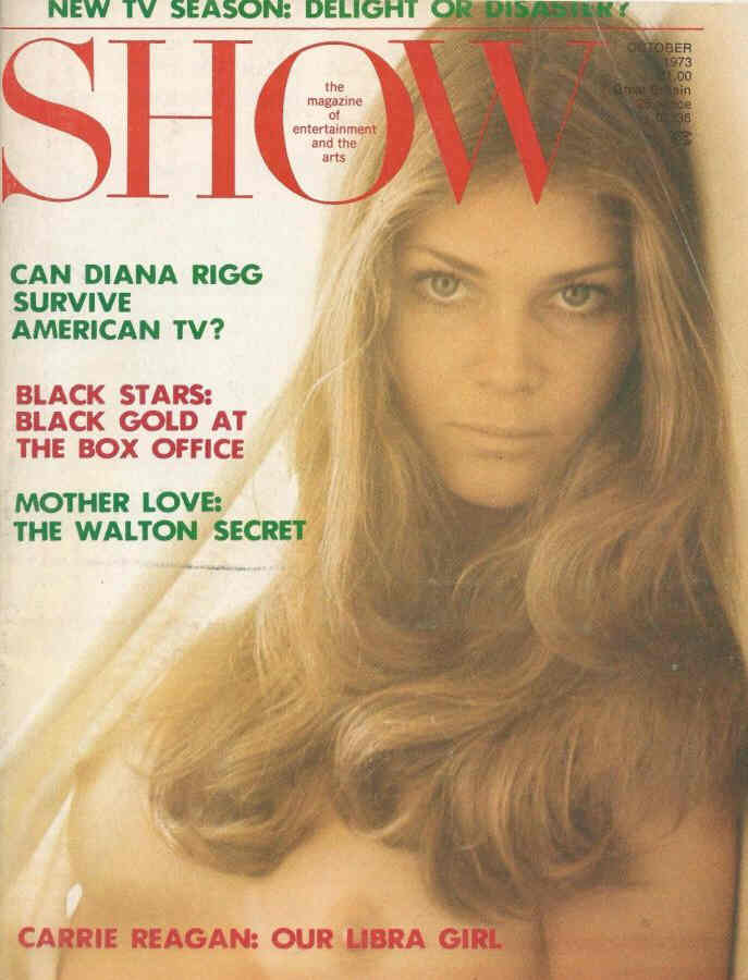 SHOW (60s-70s) magazine cover October 1973