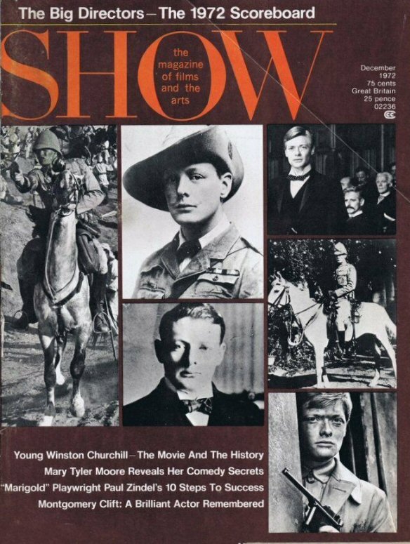 SHOW (60s-70s) magazine cover  December 1972