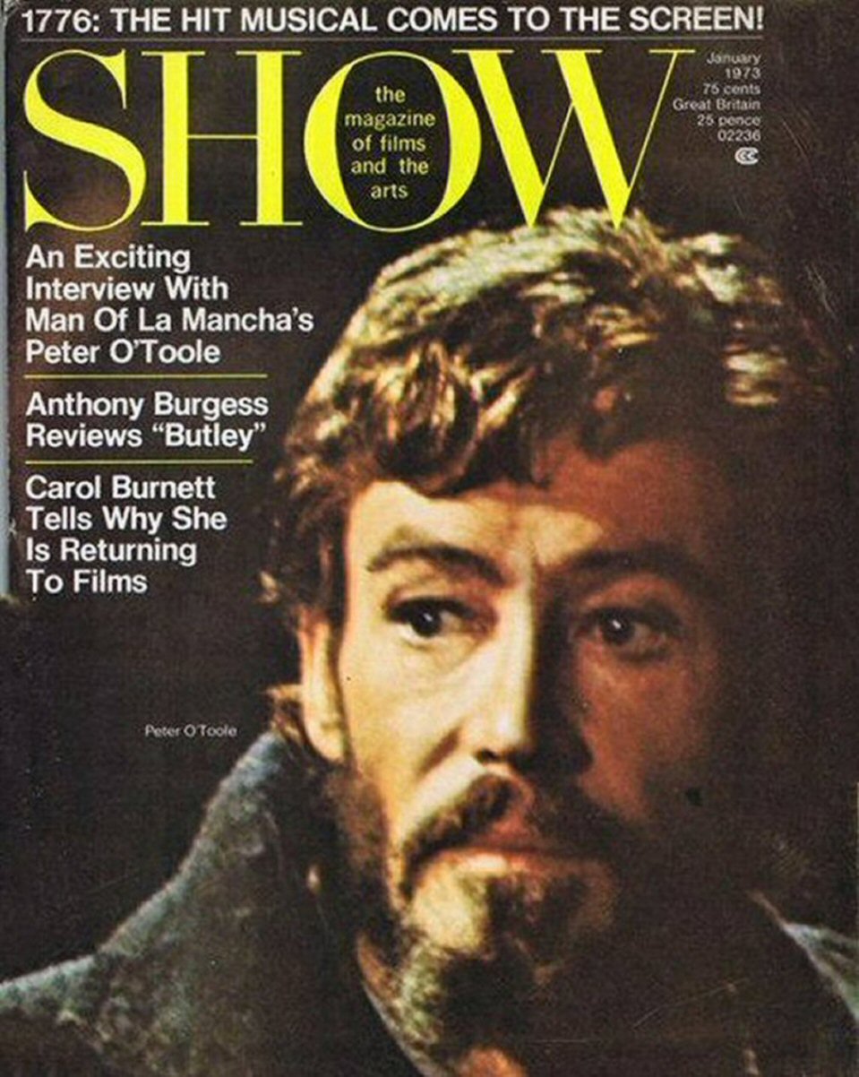 SHOW (60s-70s) magazine cover  January 1973
