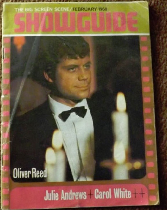 SHOWGUIDE magazine cover February 1968