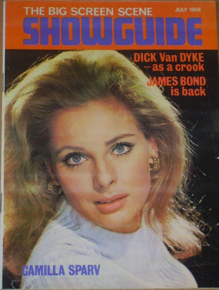 SHOWGUIDE magazine cover July 1968