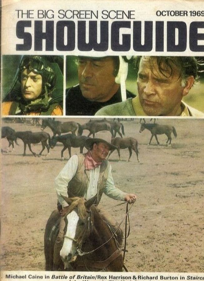 SHOWGUIDE magazine cover October 1969