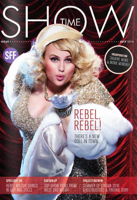 SHOW FILM FIRST magazine side cover Issue 1 July 2016