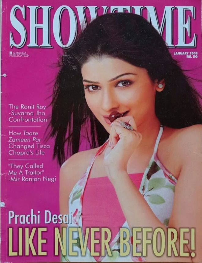 SHOWTIME (In) magazine cover January 2008