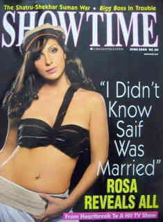 SHOWTIME (In) magazine cover June 2008