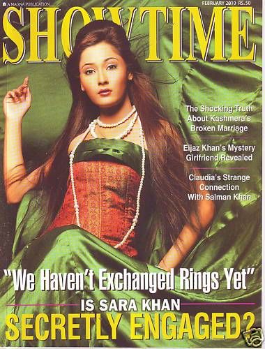 SHOWTIME (In) magazine cover February 2010