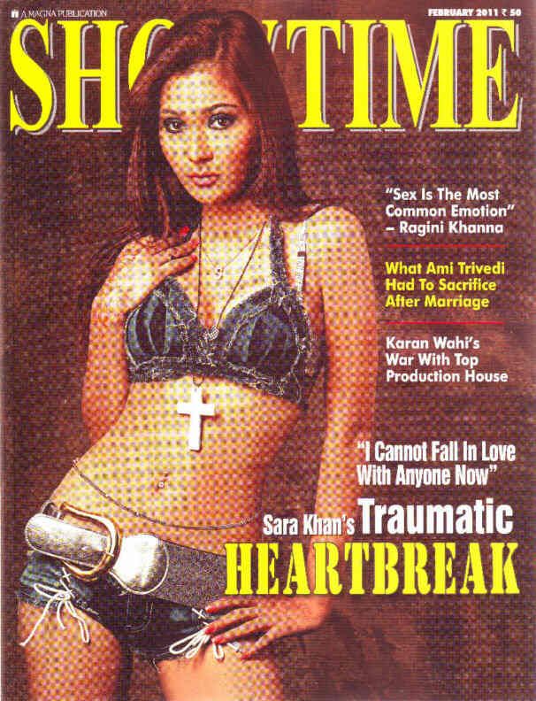 SHOWTIME (In) magazine cover February 2011