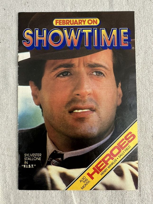 SHOWTIME (USA) magazine cover  February 1979